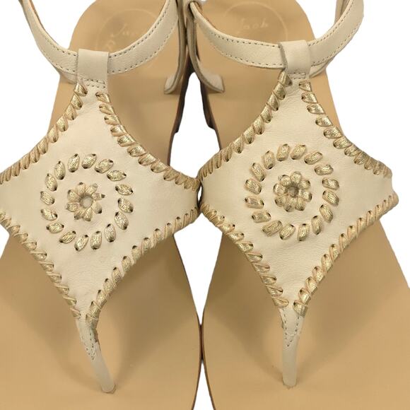 Jack Rogers Maci Leather Sandals - Picture 3 of 10